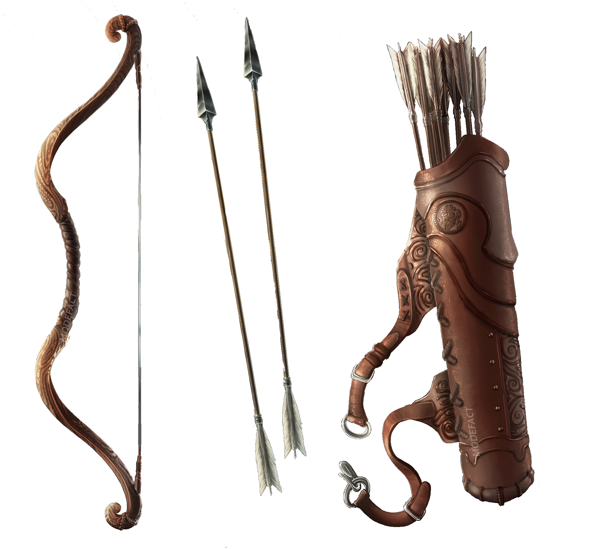Bow and arrows